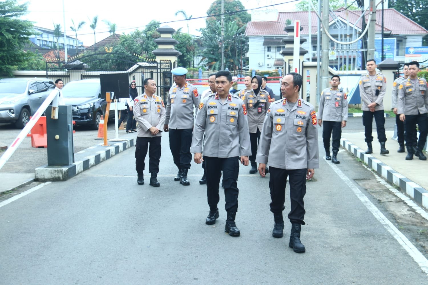 SB News : Kapolda Sumsel Tinjau Situasi dan Kondisi Mapolda Sumsel