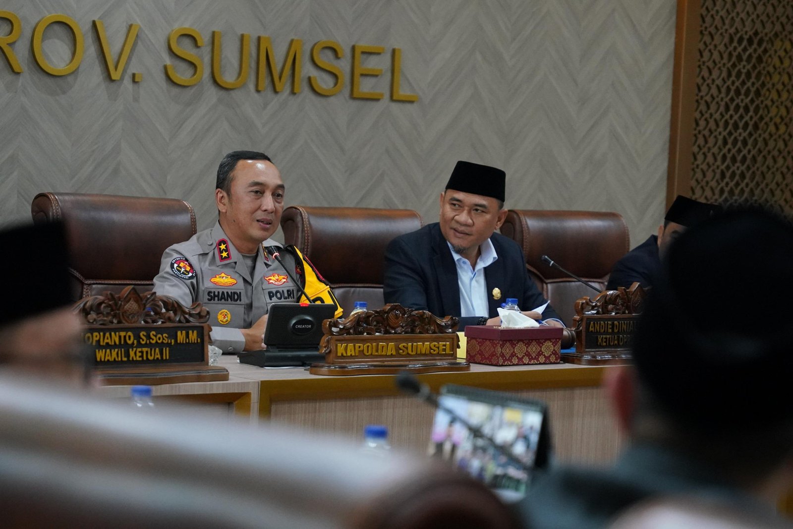 Jaga Stabilitas Kamtibmas, Kapolda Sumsel Perkuat Sinergi dengan DPRD